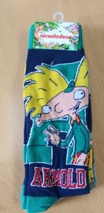 Nickelodeon Hey Arnold Mens Socks